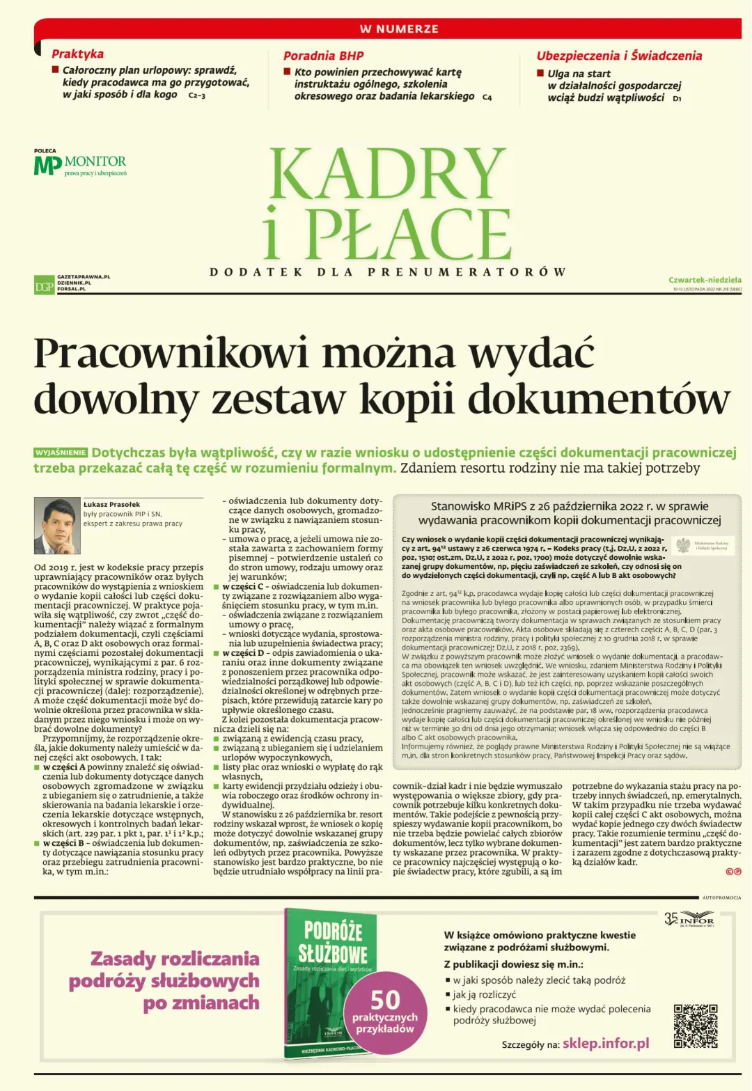 KADRY I PŁACE