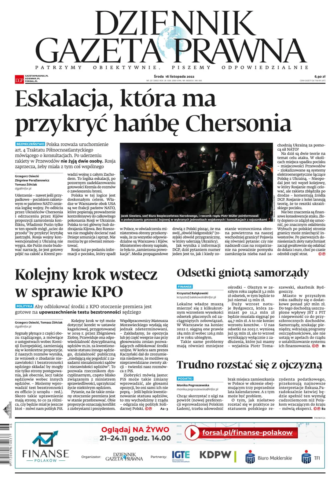PIERWSZA STRONA DGP