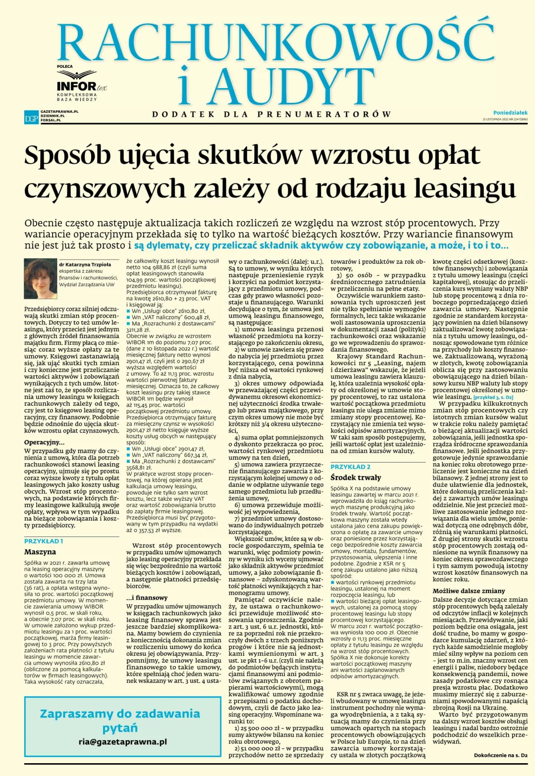 RACHUNKOWOŚĆ I AUDYT