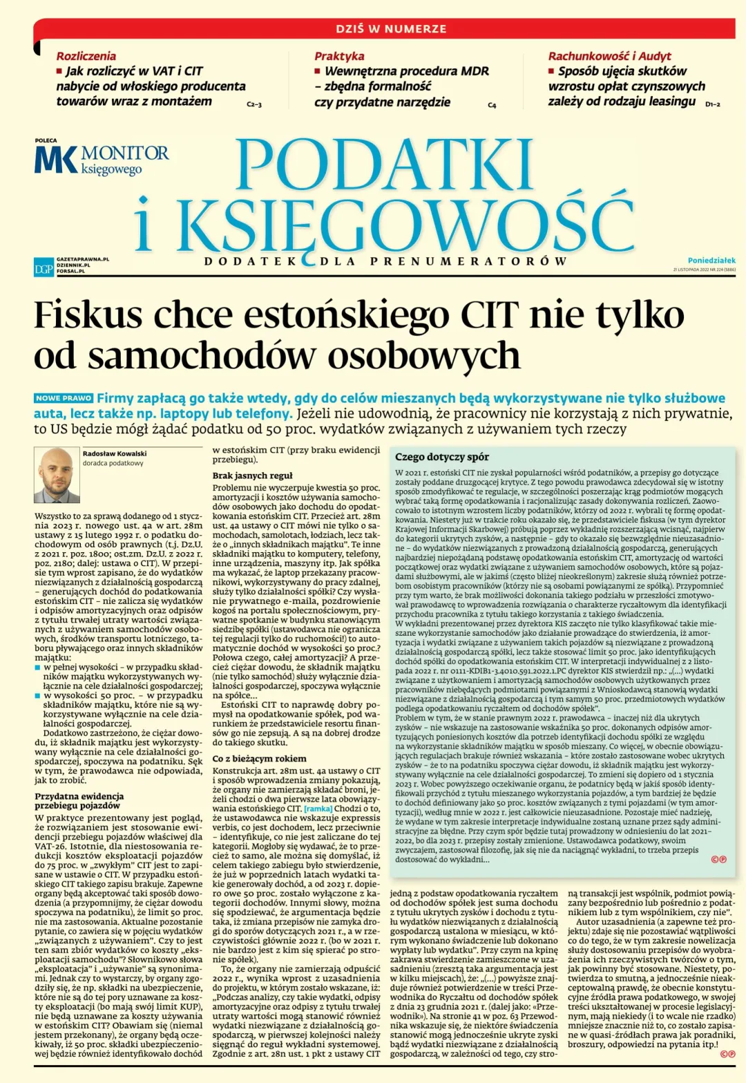 PODATKI I KSIĘGOWOŚĆ