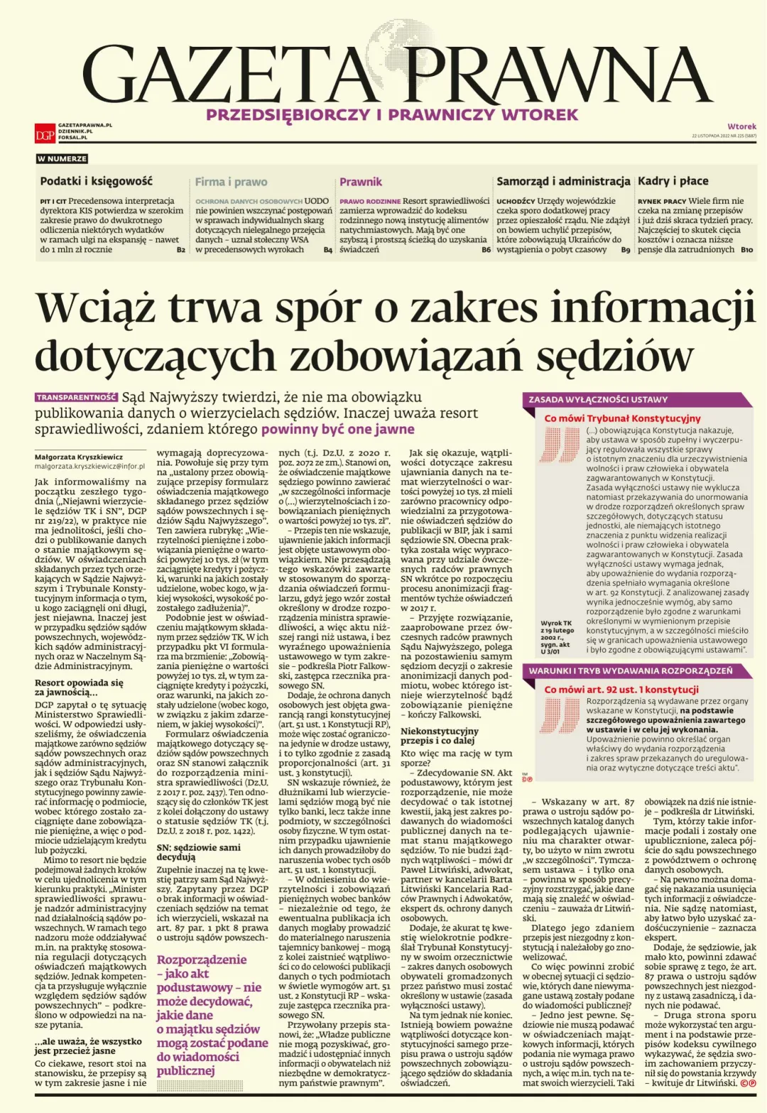 PIERWSZA STRONA GP