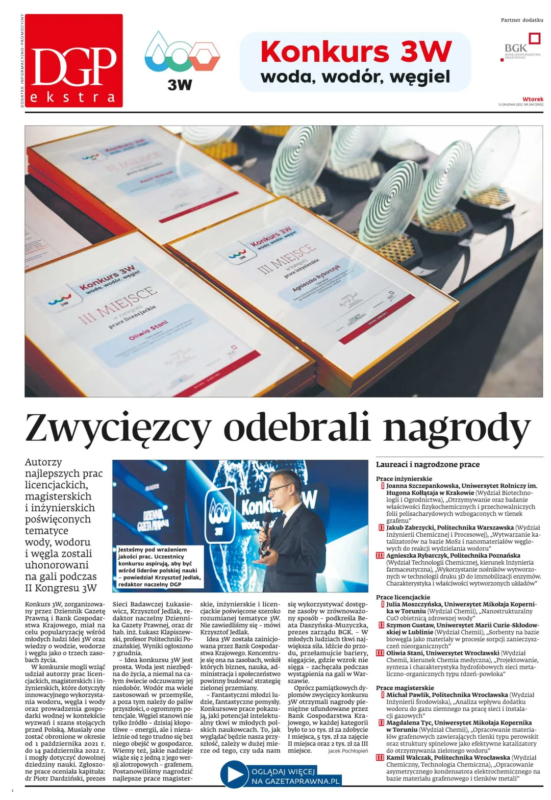 KONKURS 3W