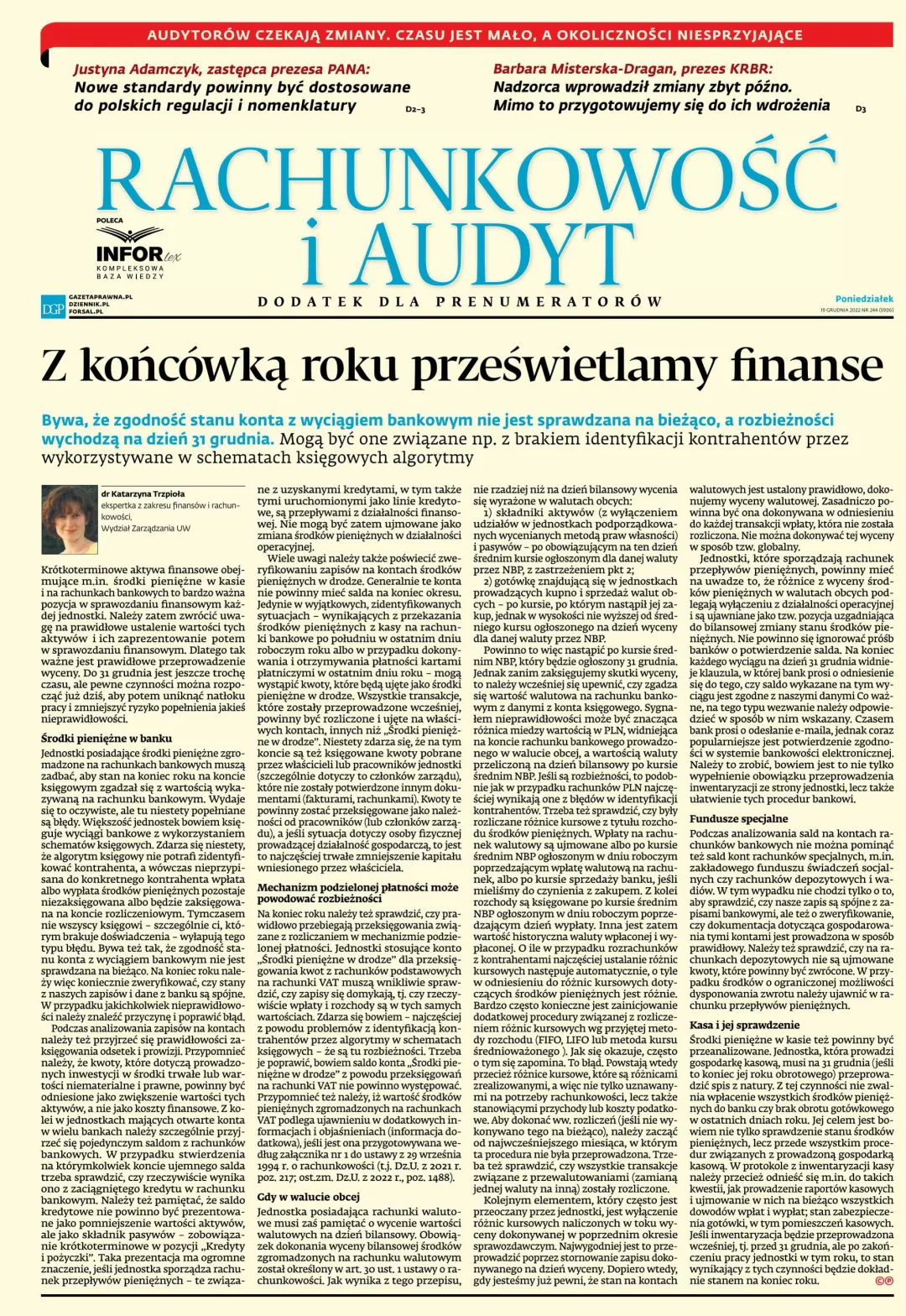 RACHUNKOWOŚĆ I AUDYT