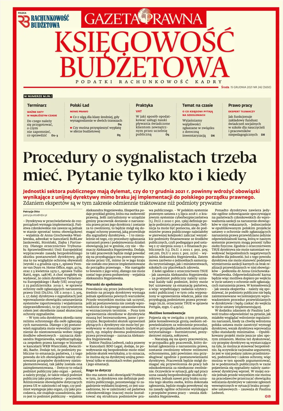 KSIĘGOWOŚĆ BUDŻETOWA