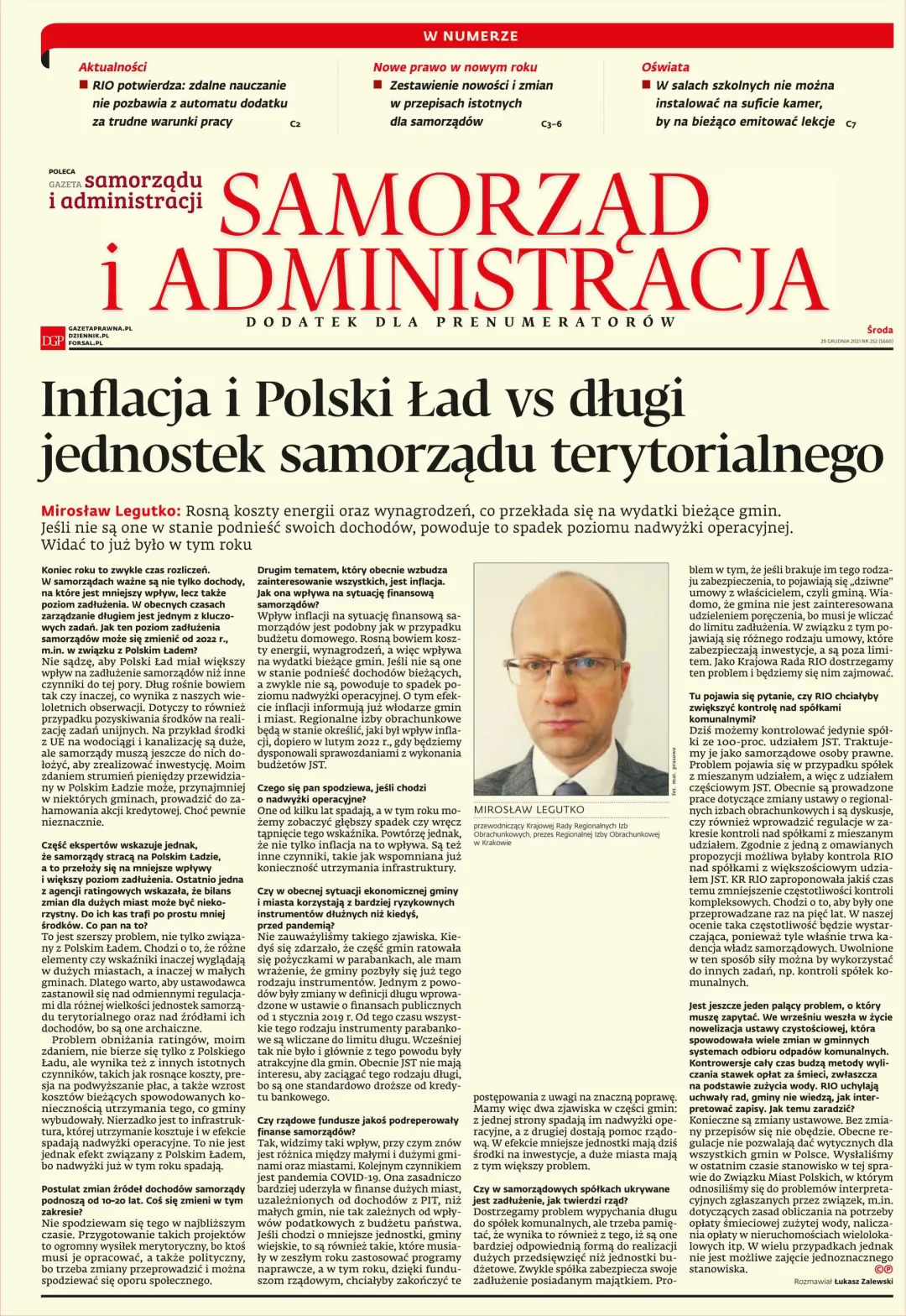 SAMORZĄD I ADMINISTRACJA