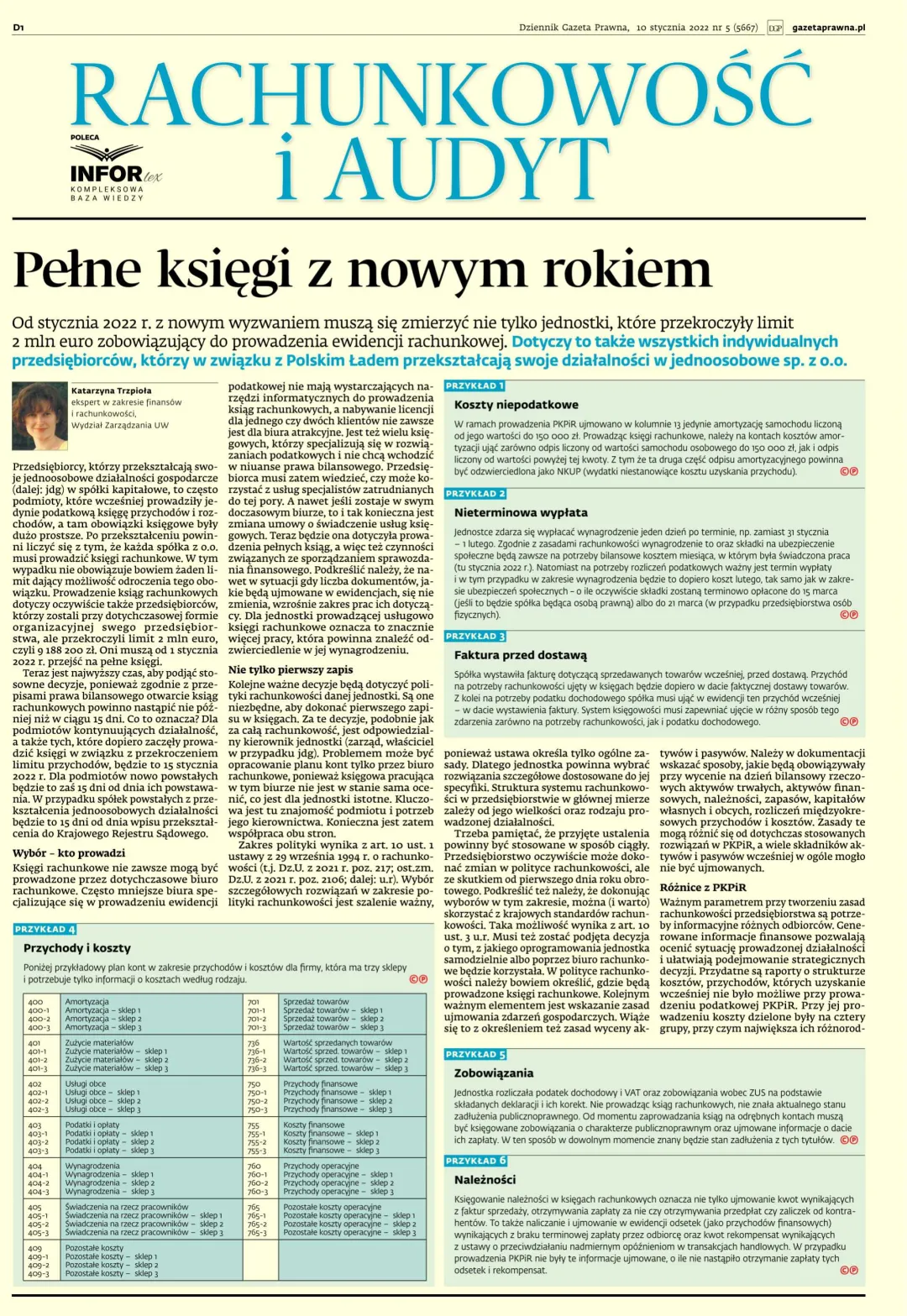 RACHUNKOWOŚĆ I AUDYT