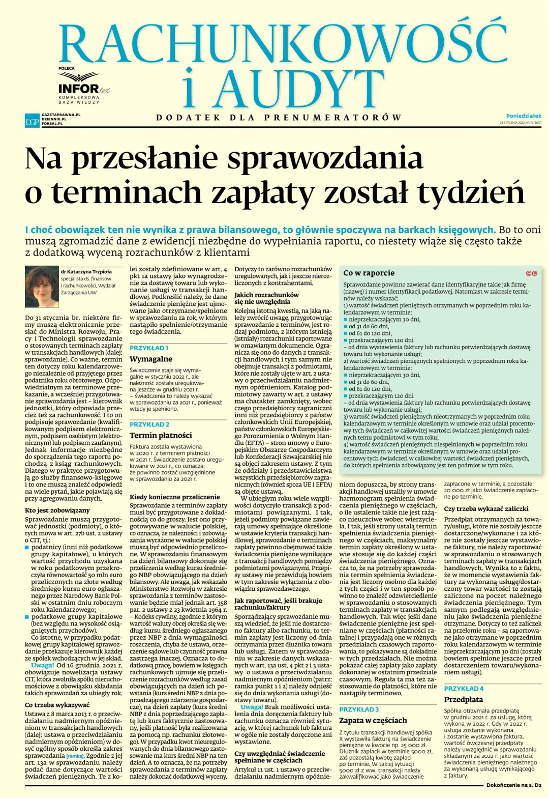 RACHUNKOWOŚĆ I AUDYT
