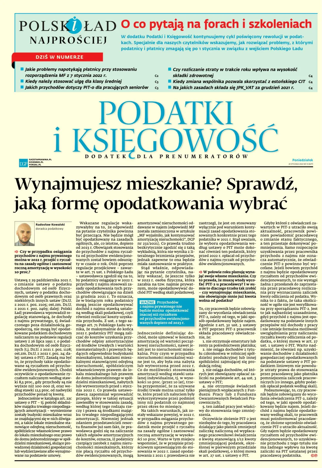 PODATKI I KSIĘGOWOŚĆ