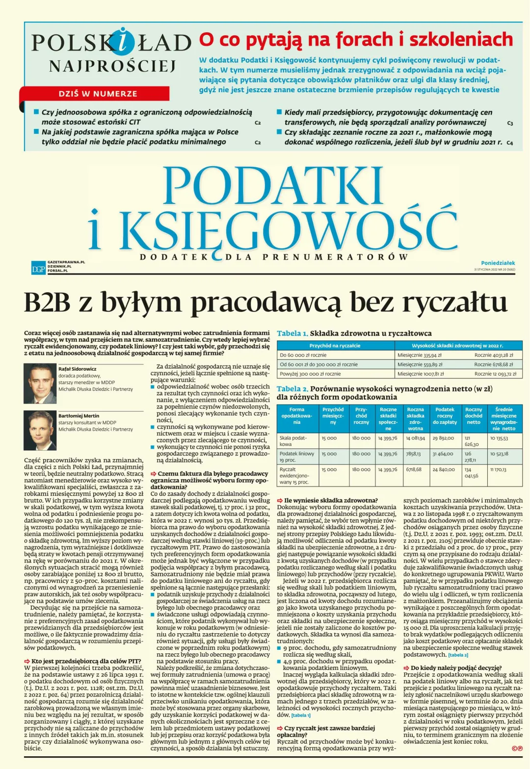 PODATKI I KSIĘGOWOŚĆ