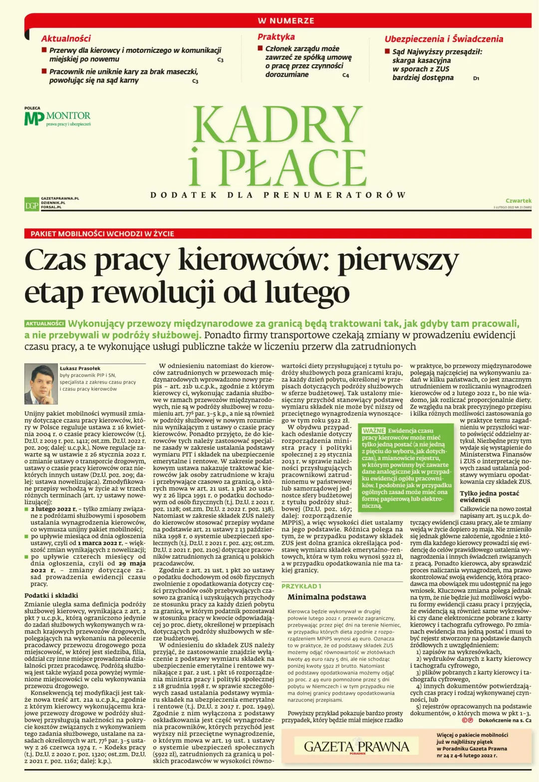 KADRY I PŁACE