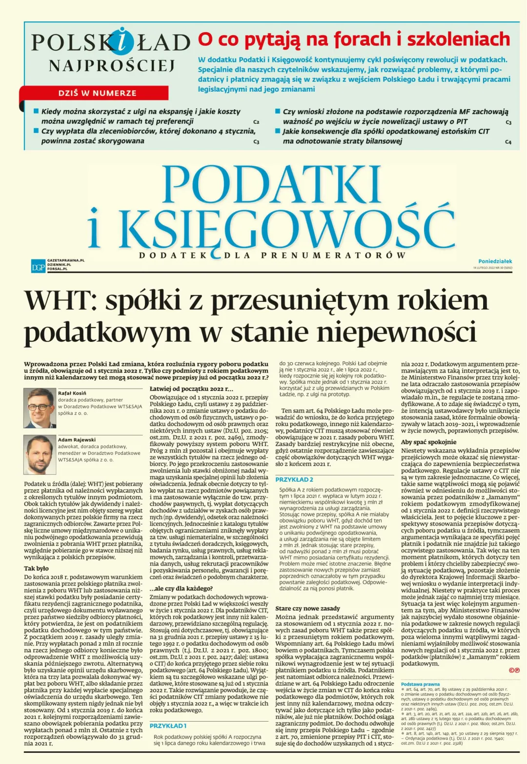 PODATKI I KSIĘGOWOŚĆ