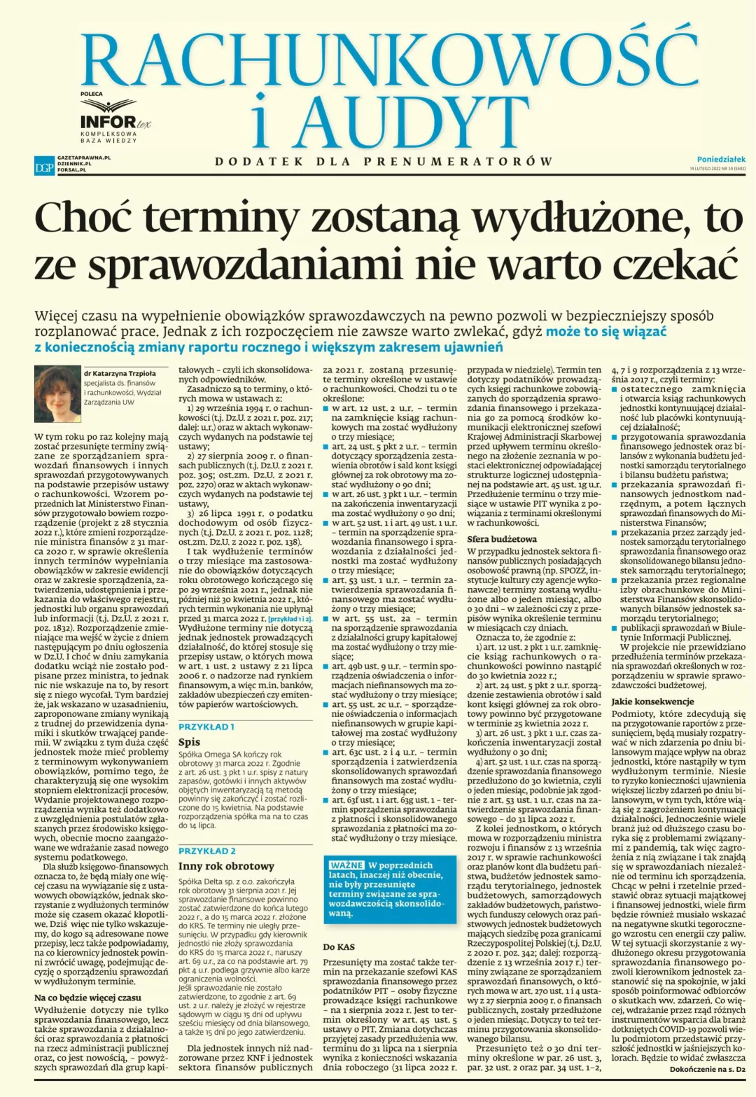 RACHUNKOWOŚĆ I AUDYT