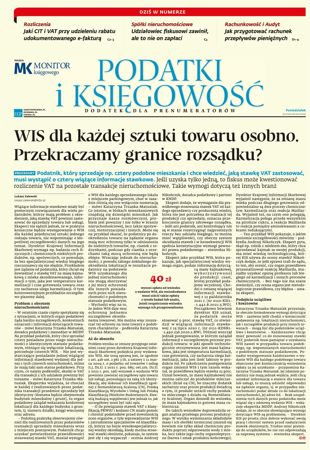 PODATKI I KSIĘGOWOŚĆ
