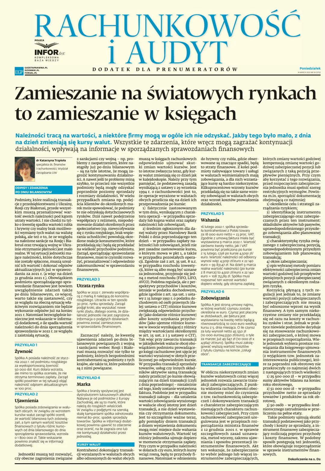 RACHUNKOWOŚĆ I AUDYT