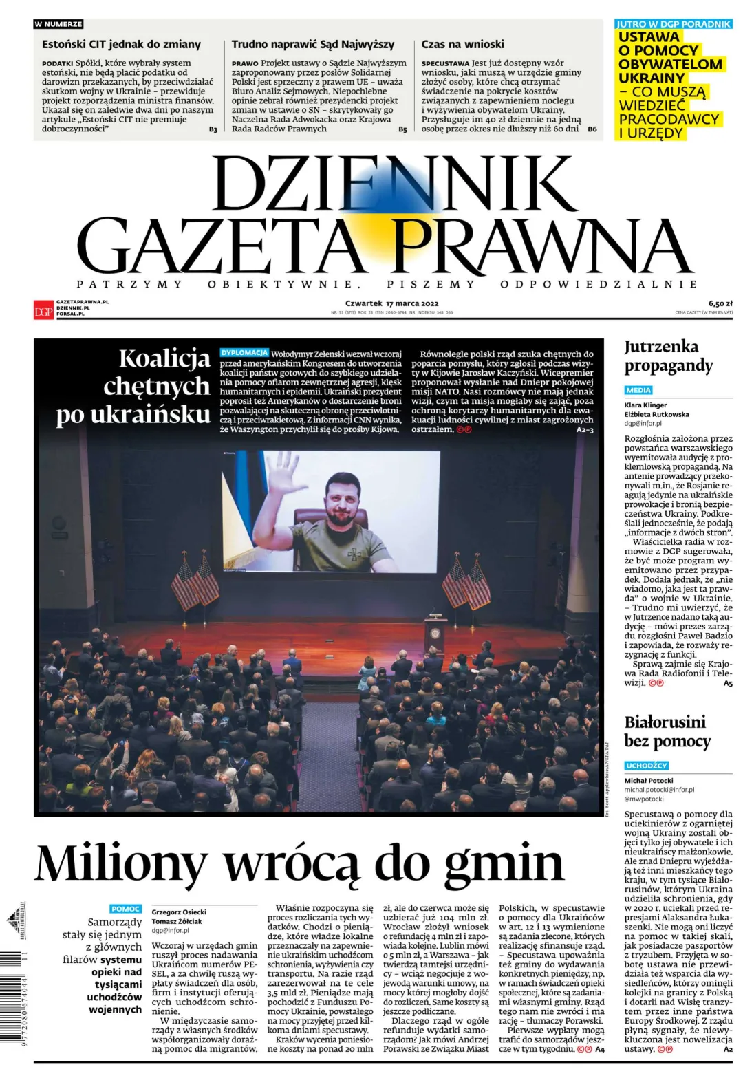 PIERWSZA STRONA DGP