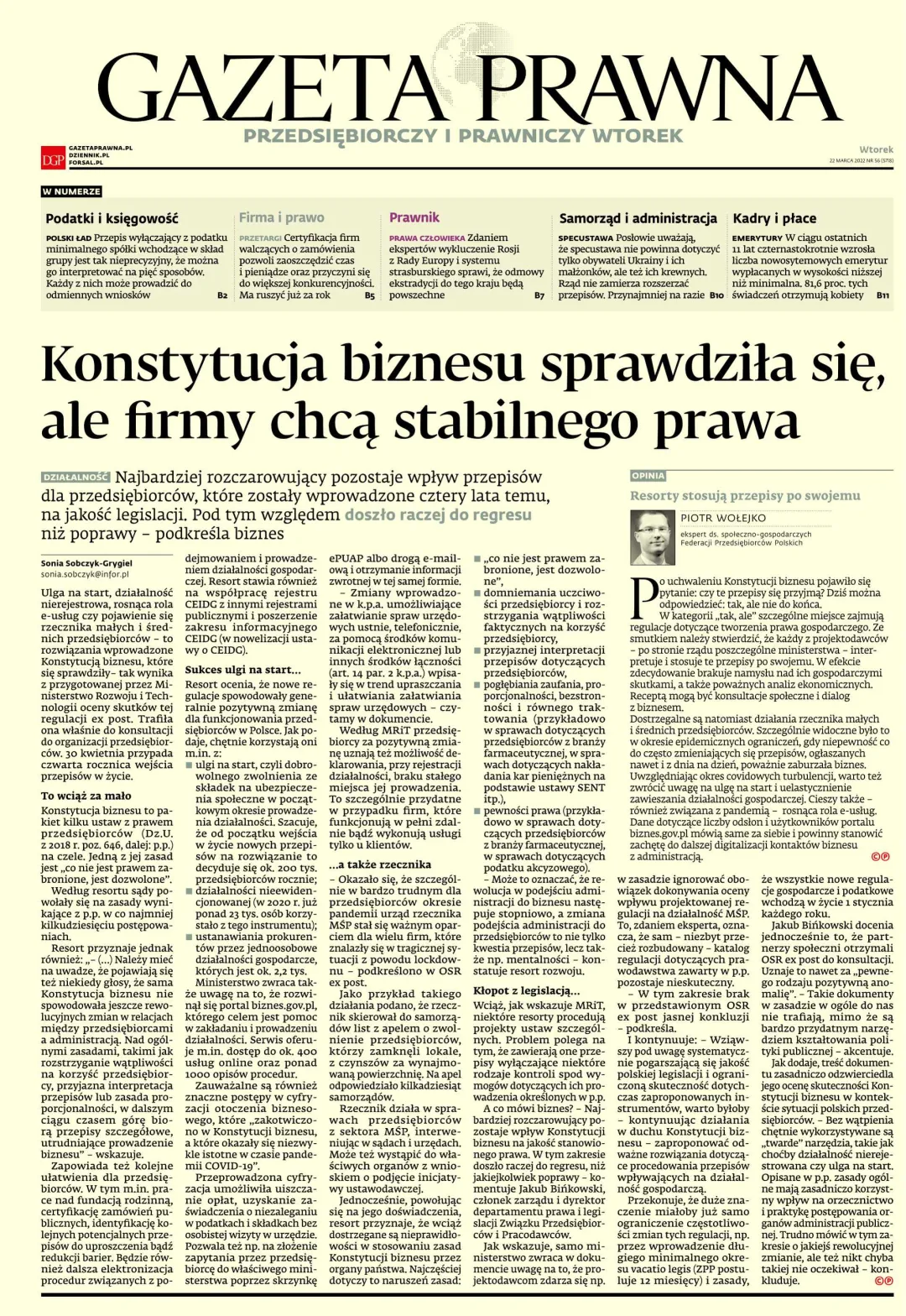 PIERWSZA STRONA GP
