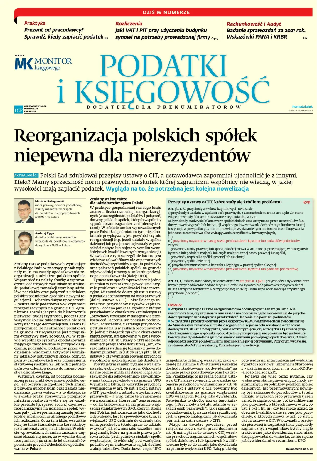 PODATKI I KSIĘGOWOŚĆ