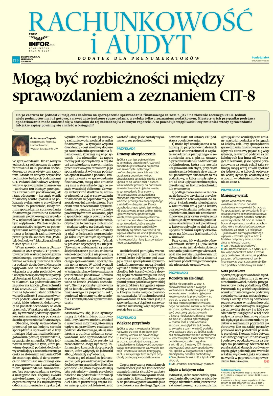 RACHUNKOWOŚĆ I AUDYT