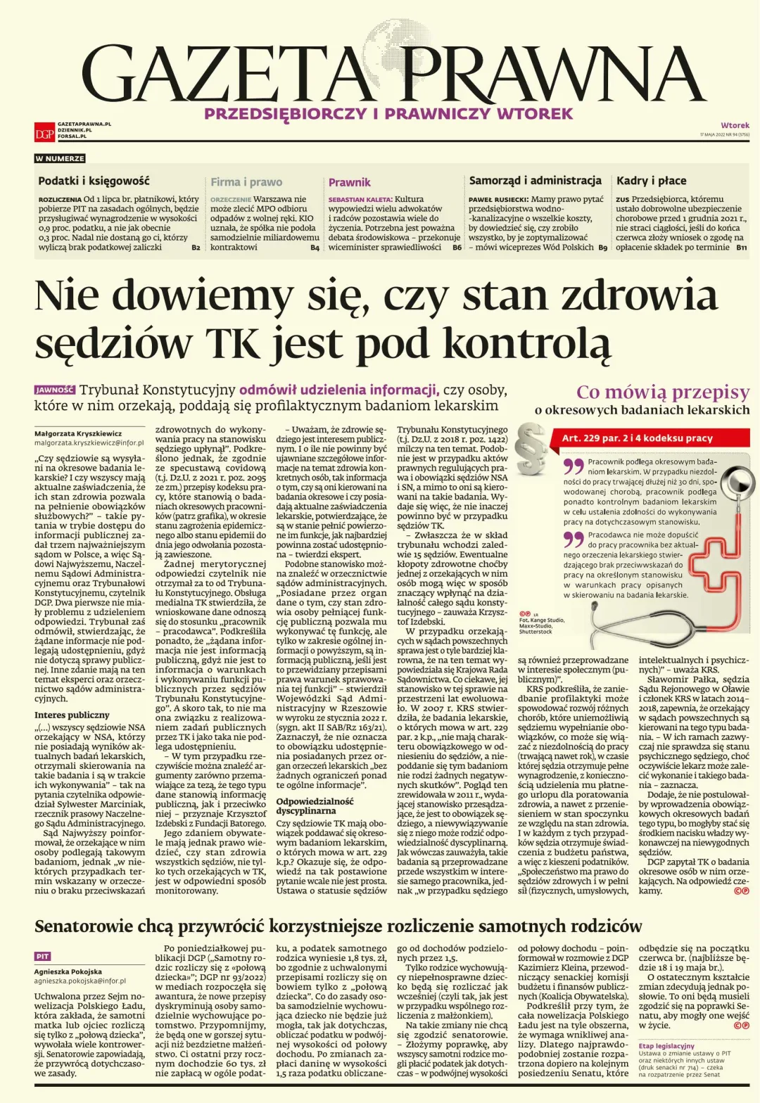 PIERWSZA STRONA GP