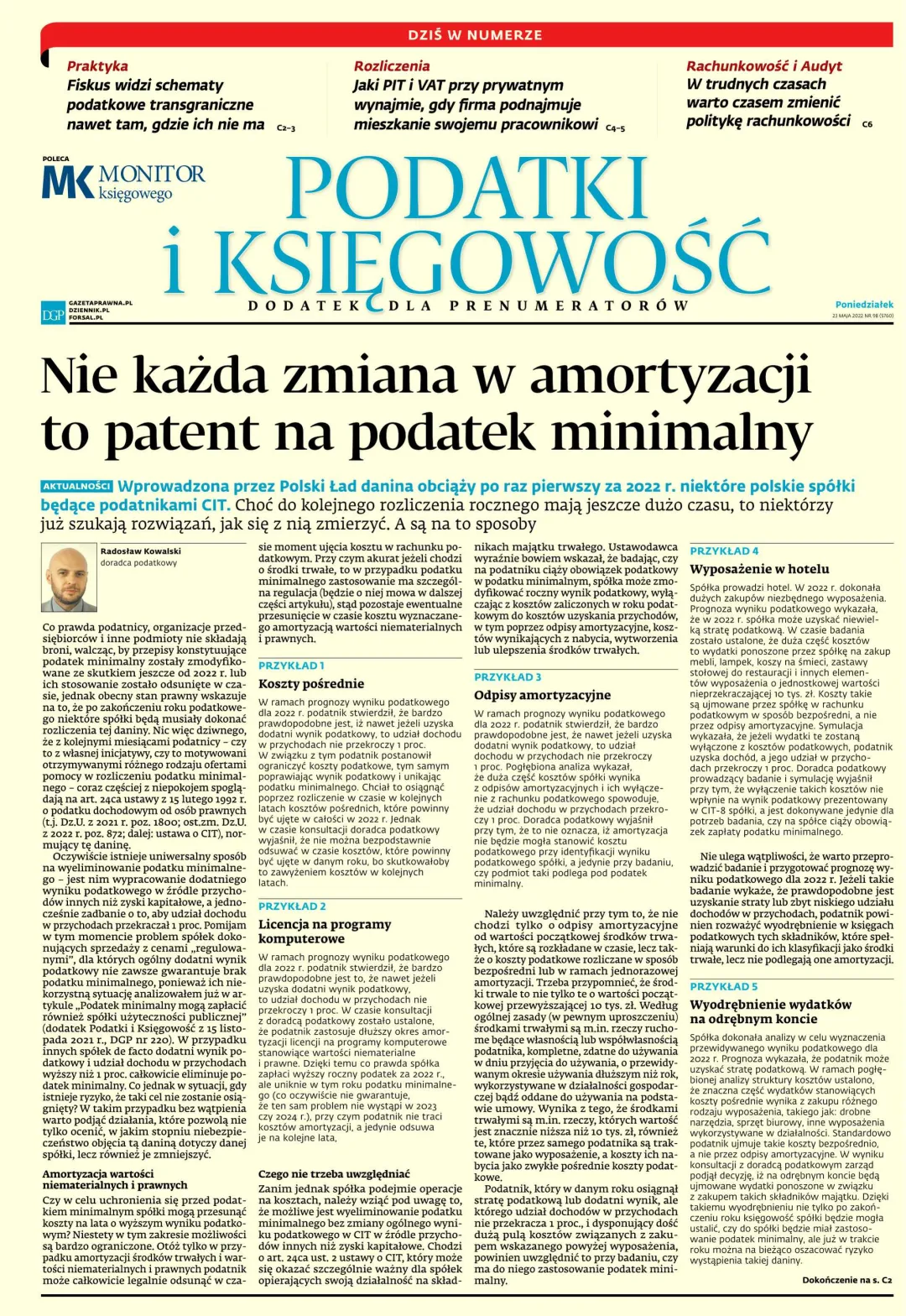PODATKI I KSIĘGOWOŚĆ