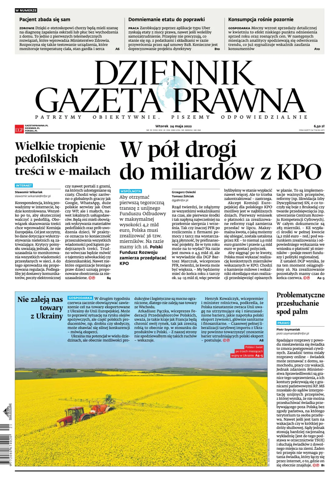 PIERWSZA STRONA DGP