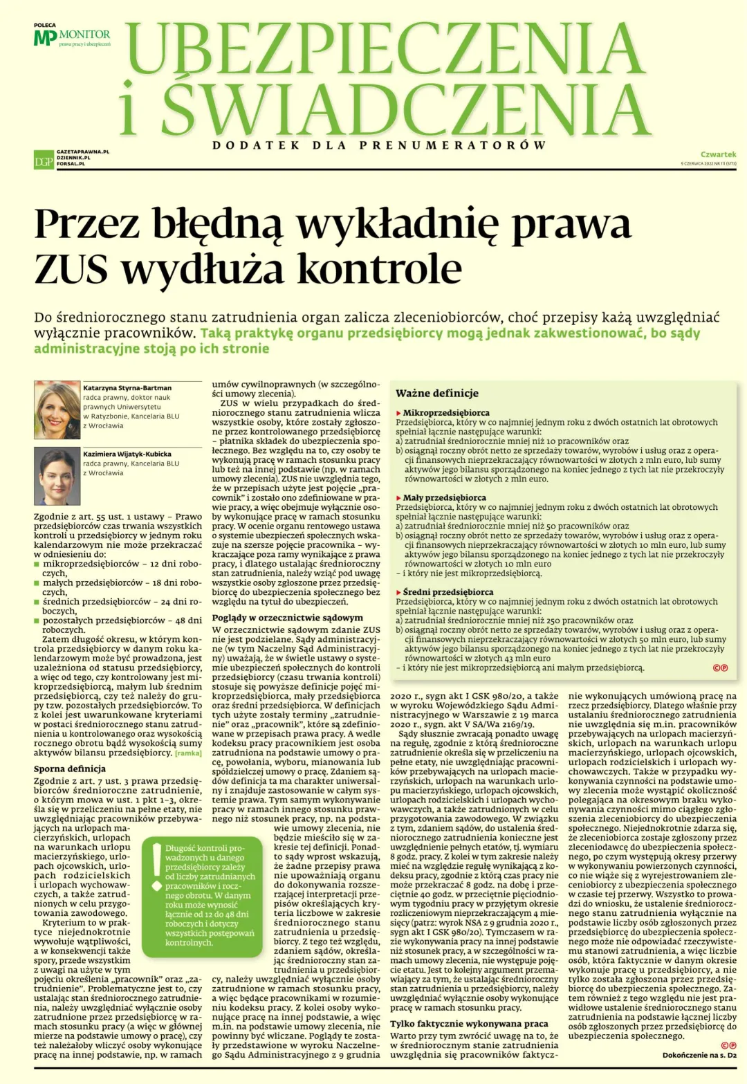 UBEZPIECZENIA I ŚWIADCZENIA