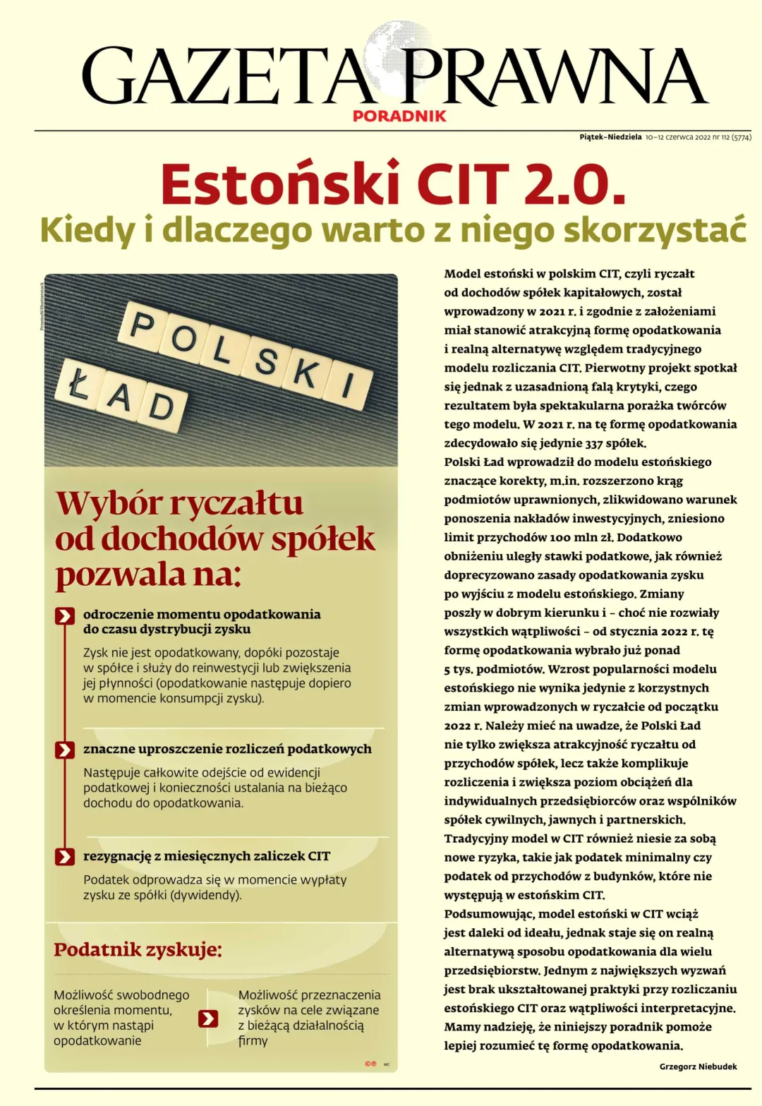 GAZETA PRAWNA PORADNIK