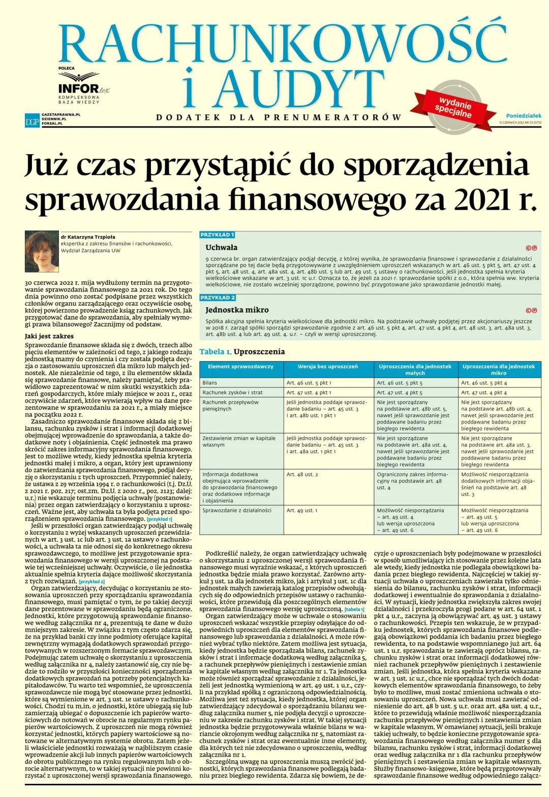 RACHUNKOWOŚĆ I AUDYT