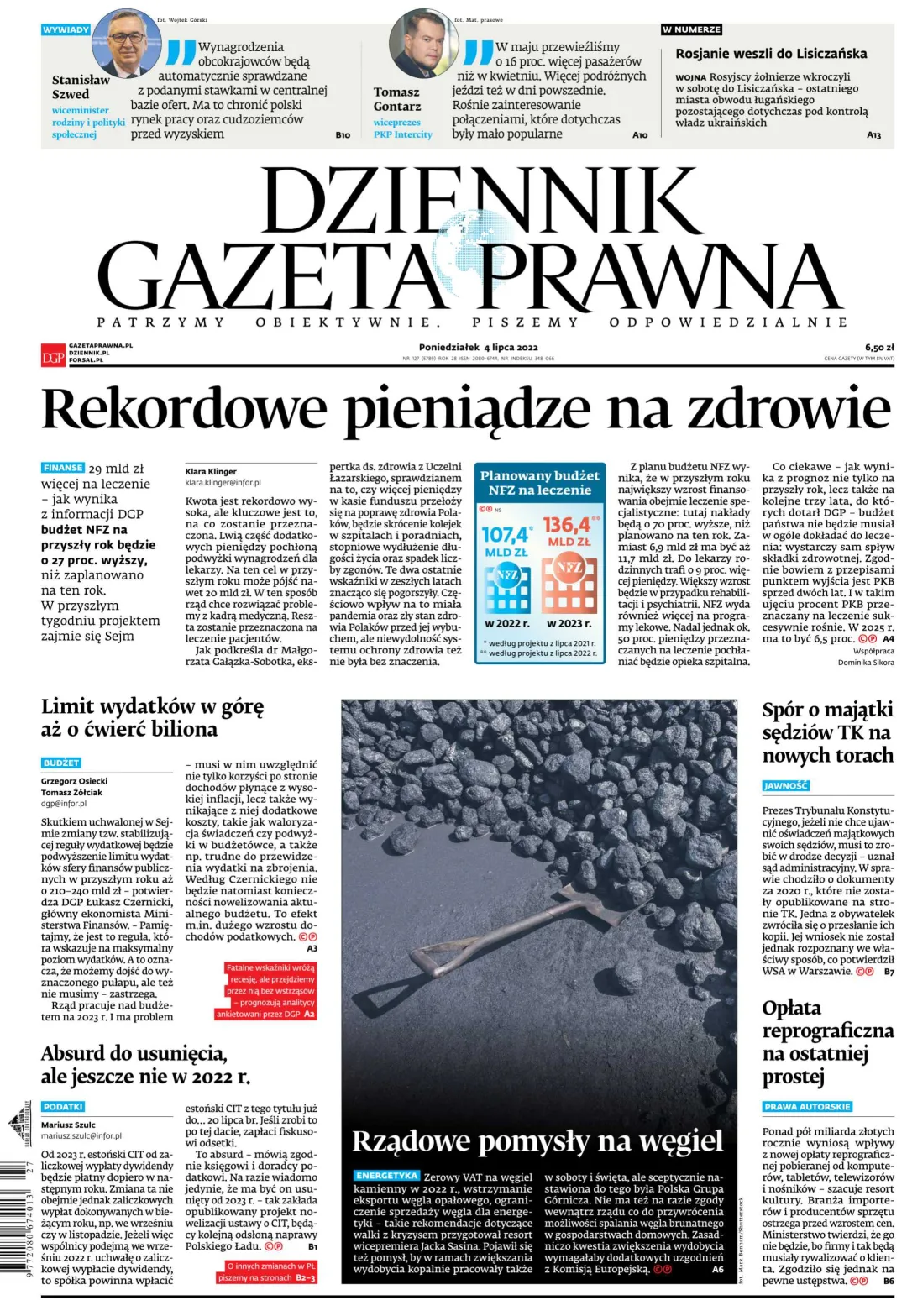 PIERWSZA STRONA DGP