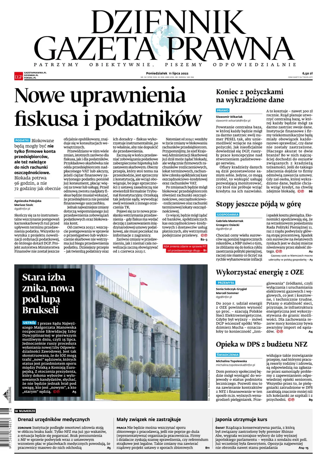 PIERWSZA STRONA DGP