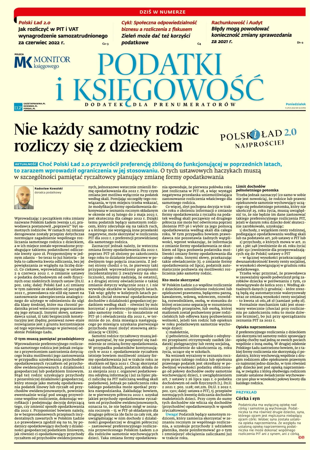 PODATKI I KSIĘGOWOŚĆ
