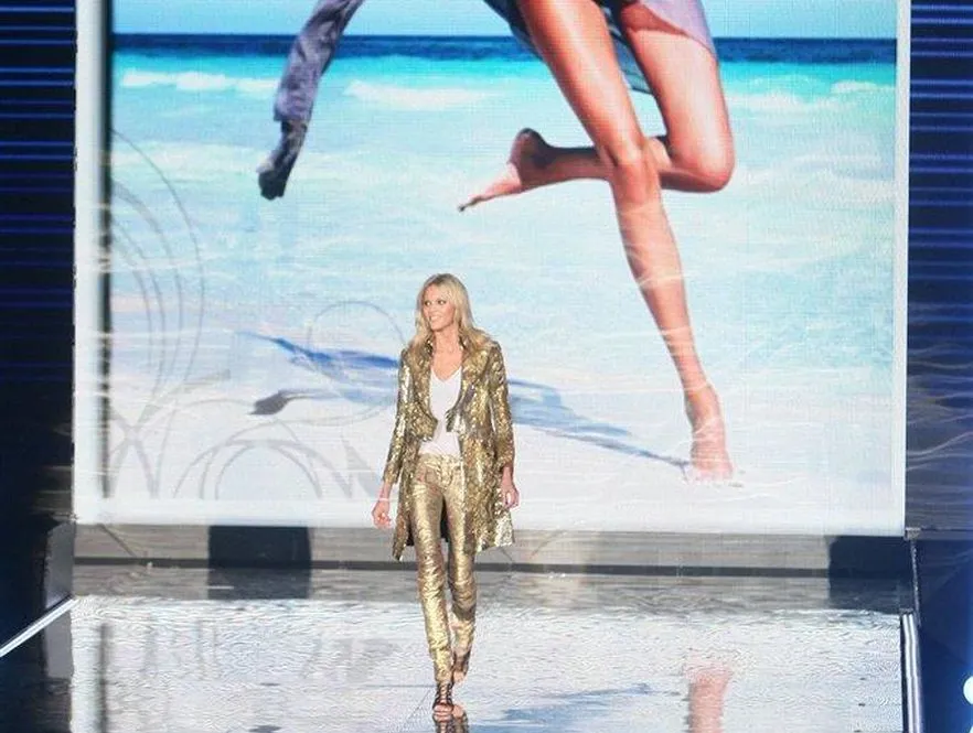Anja Rubik w programie Top Model, fot. Teodor Klepczyński