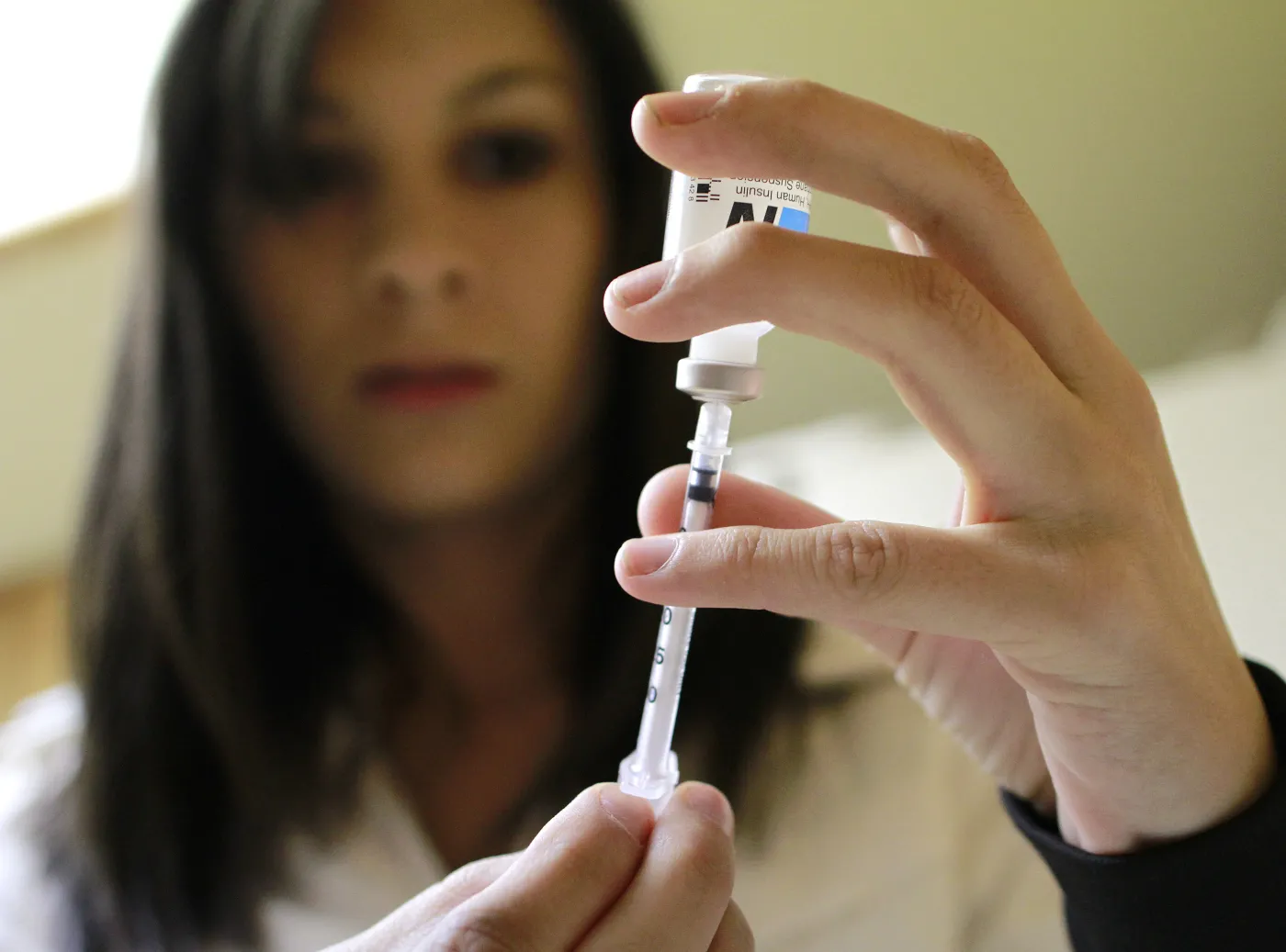 cukrzyca insulina zastrzyk strzykawka