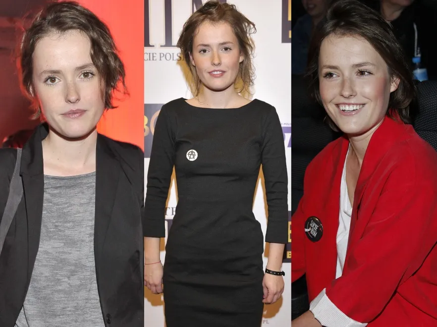 Olga Frycz lubi nieład na głowie