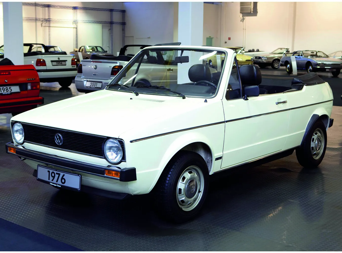 Pierwszy prototyp Golfa Cabrio