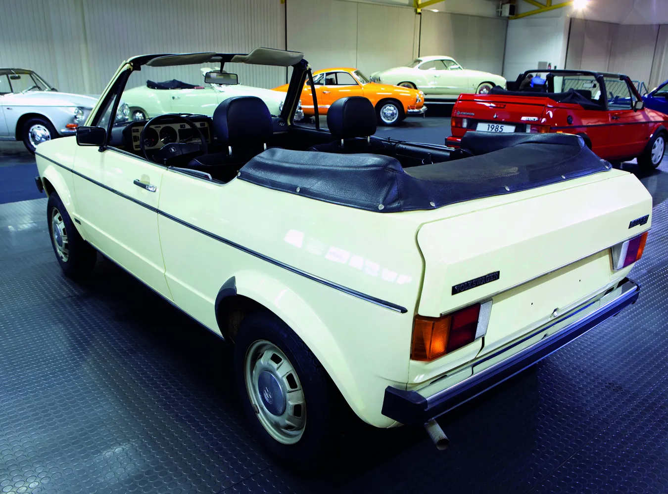 Pierwszy prototyp Golfa Cabrio