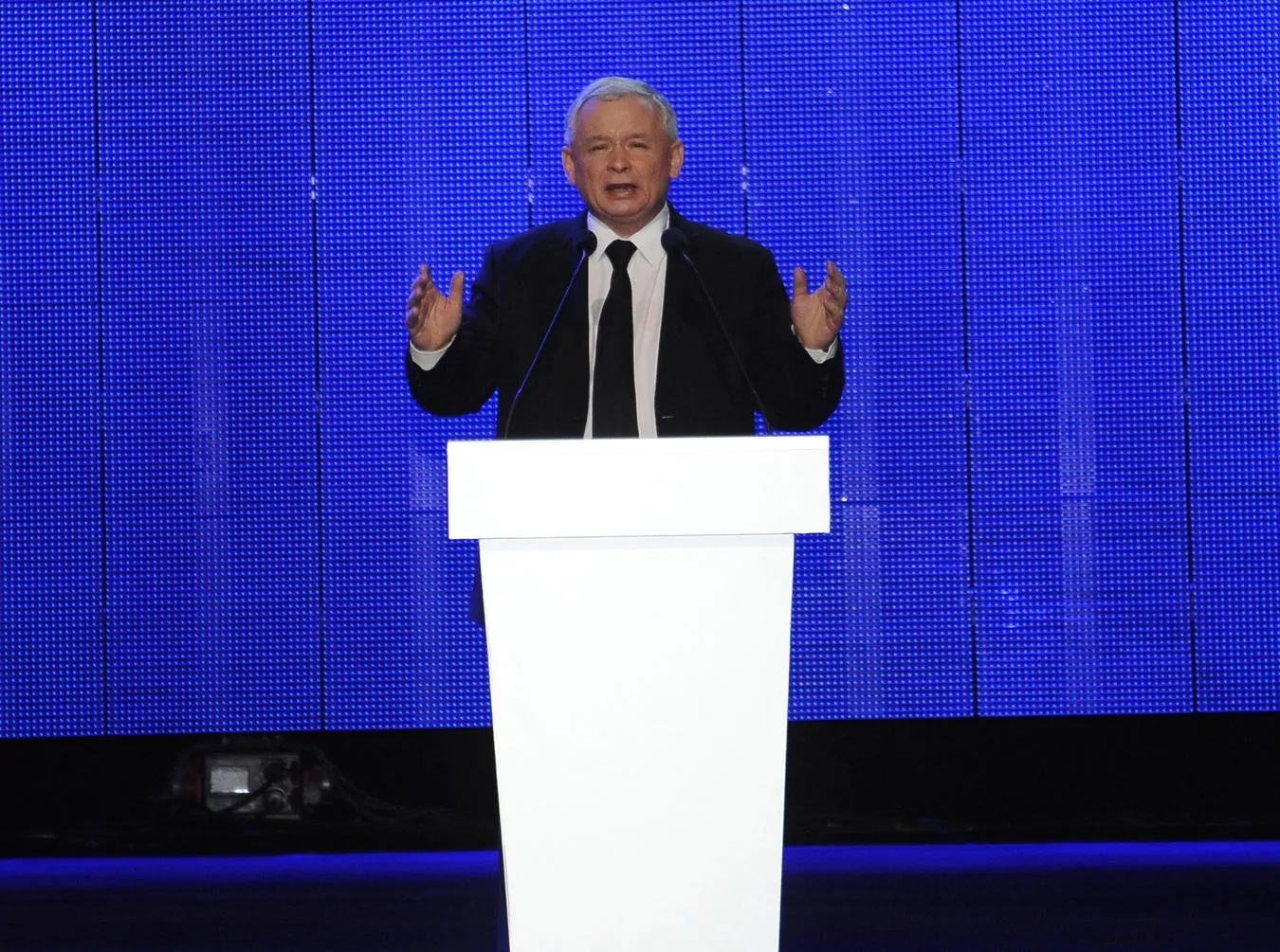 Prezes PiS Jarosław Kaczyński