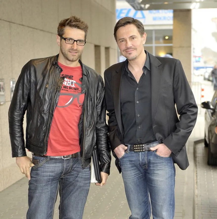 Marcin Dowbor i Krzysztof Ibisz