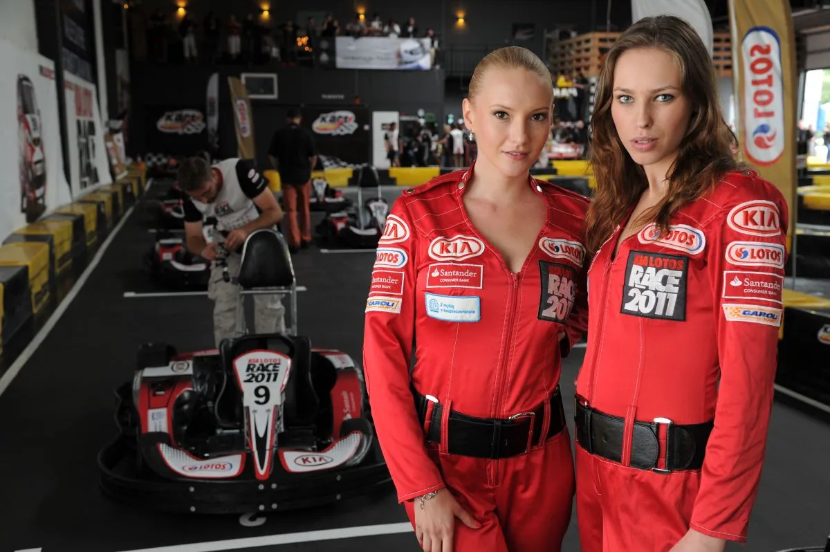 Deszczowe rozstanie z gokartami