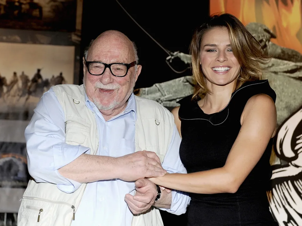 Jerzy Hoffman i Natasza Urbańska