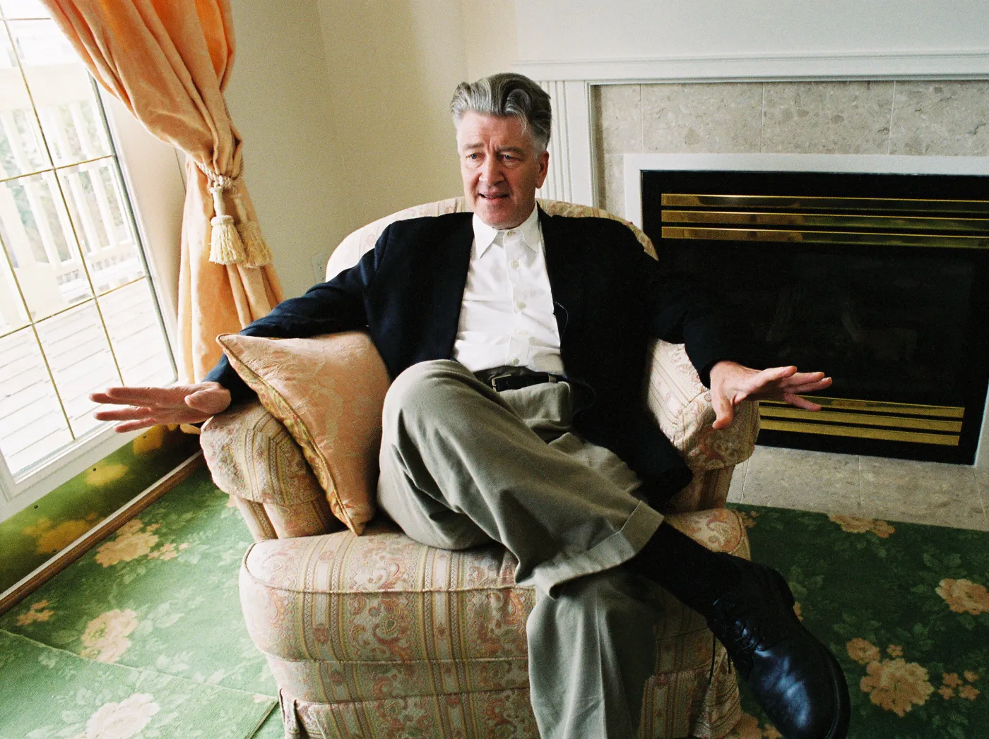 David Lynch w filmie "David chce odlecieć"