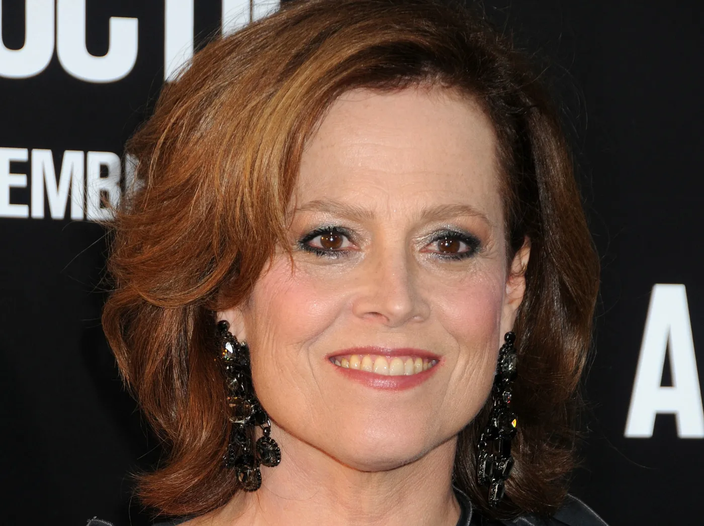 Sigourney Weaver na premierze "Porwania"