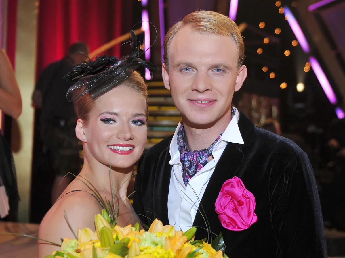 Kazimierz Mazur i Bianka Żebrowska