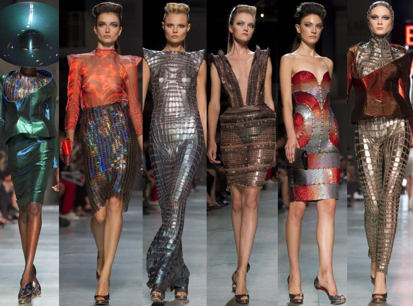 Kolekcja Manish Arora dla Paco Rabanne na sezon wiosna/lato 2012