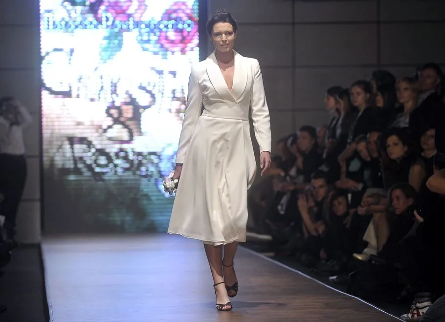 Ilona Felicjańska na Fashion Week Poland w Łodzi