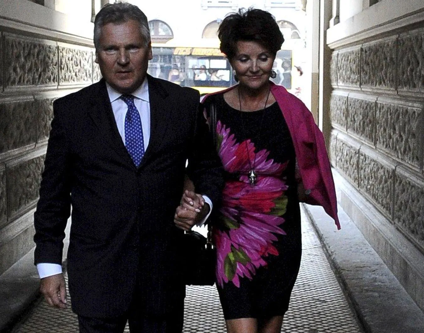 Aleksander i Jolanta Kwaśniewscy