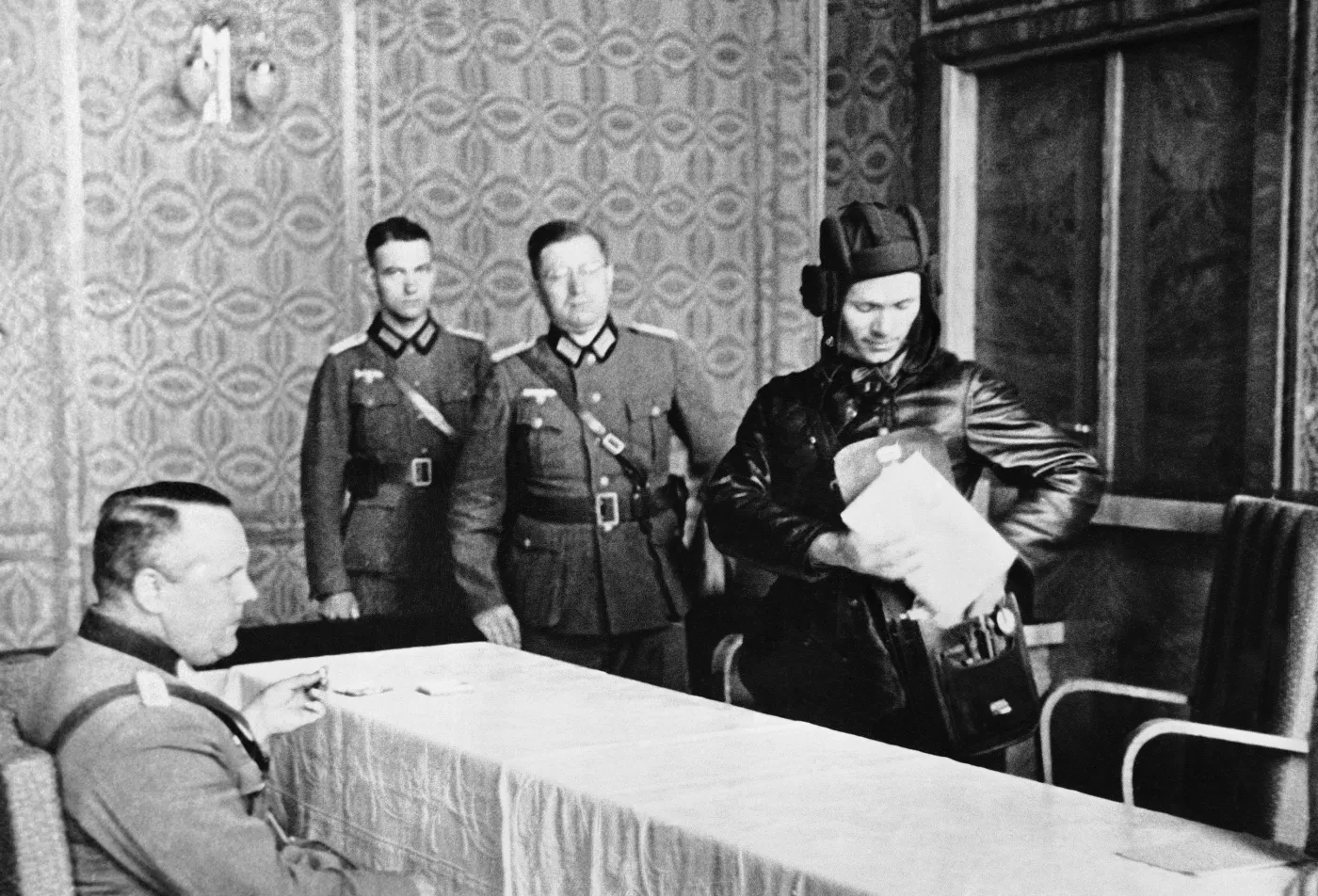 Spotkanie przedstawicieli wojsk III Rzeszy i ZSRR 23 września 1939 w Brześciu