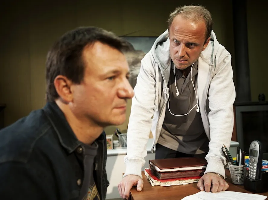 Robert Więckiewicz i Łukasz Simlat