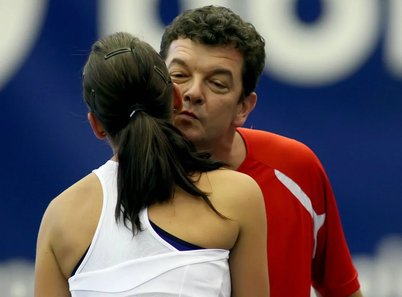 Agnieszka Radwańska i Robert Radwański