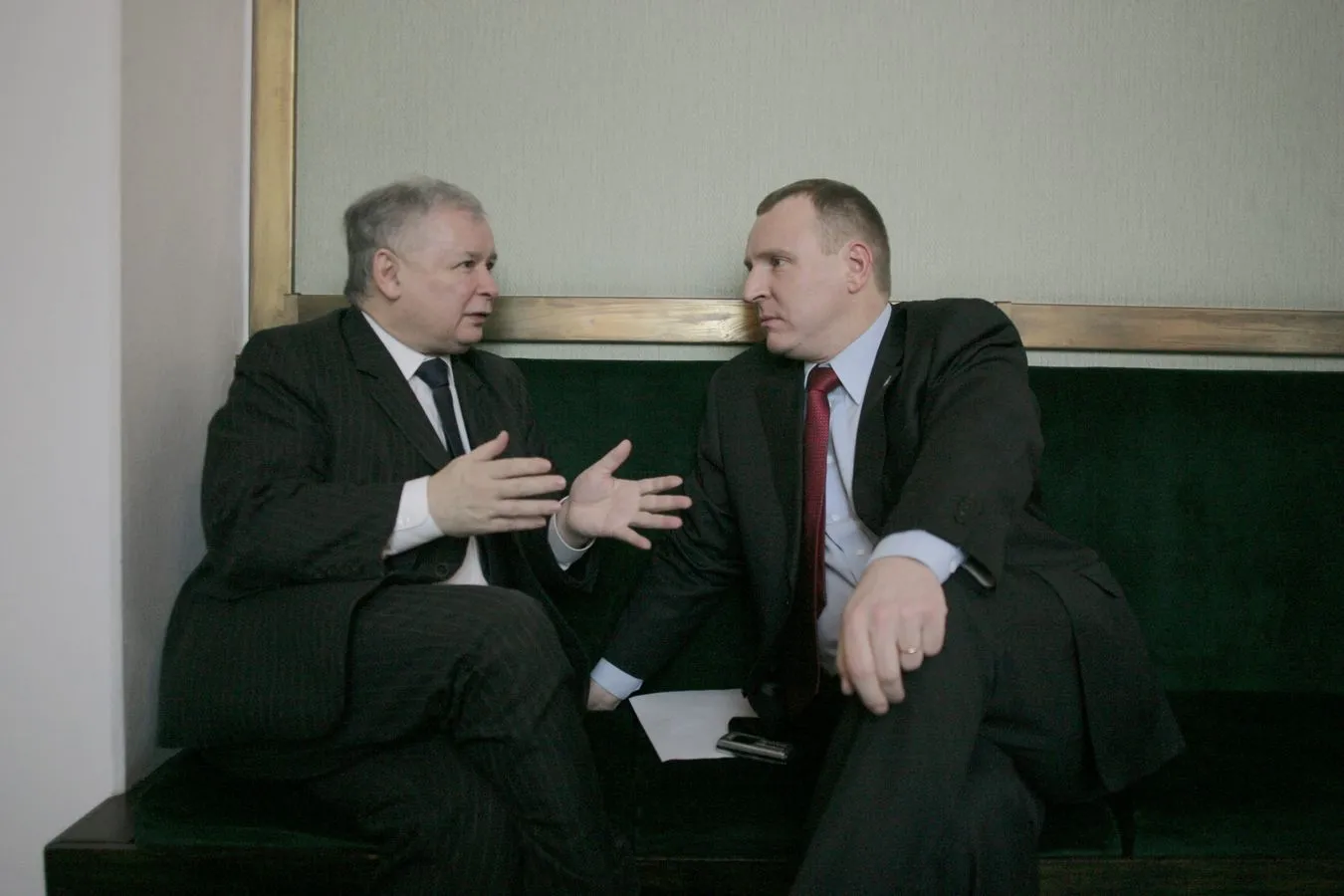 Jarosław Kaczyński i Jacek Kurski